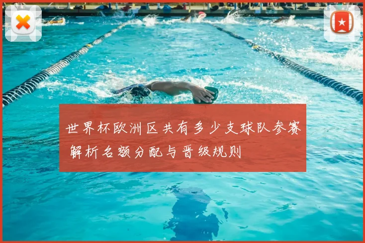世界杯欧洲区共有多少支球队参赛 解析名额分配与晋级规则